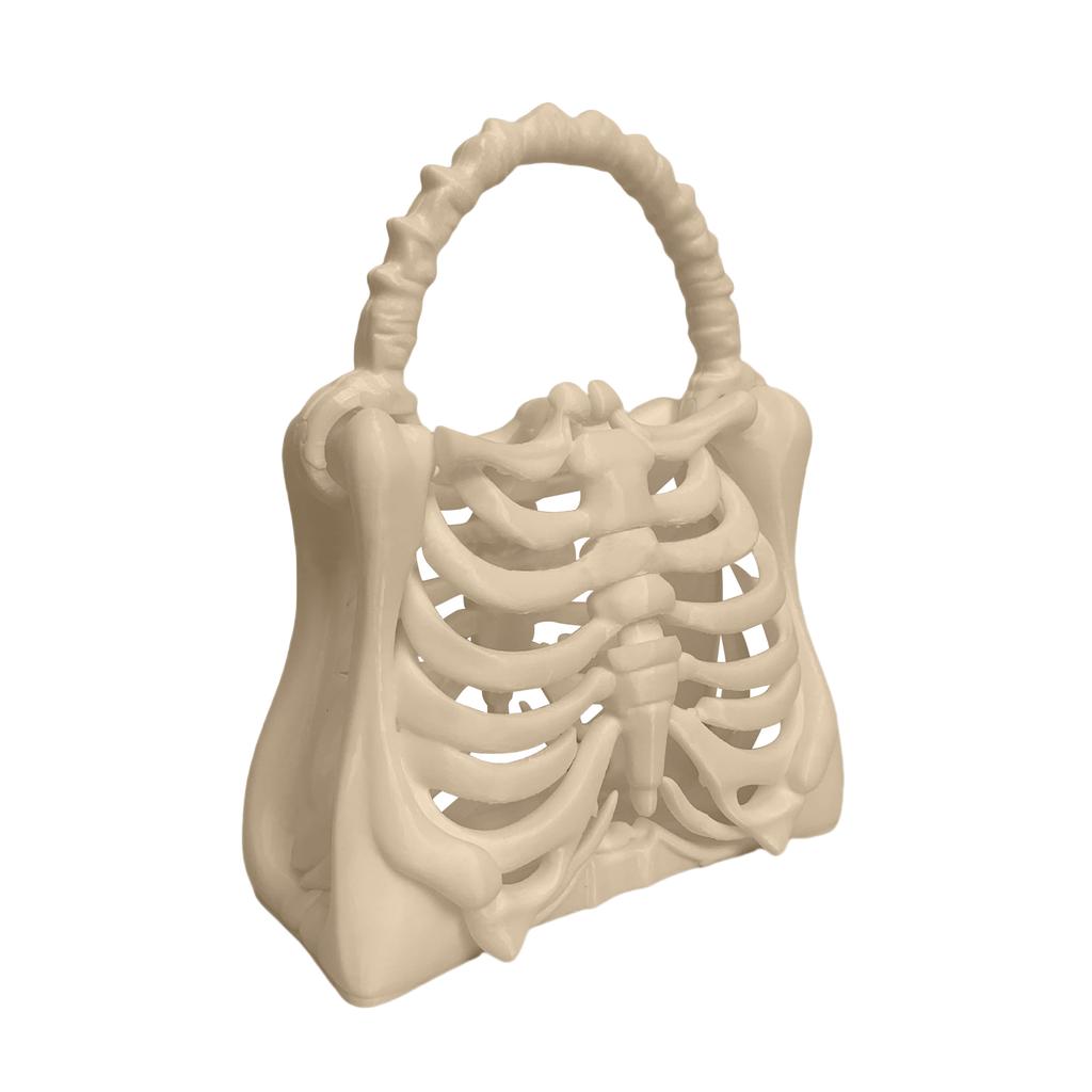 Сумка Череп на Хэллоуин Новинка Женская Девичья Панк Хип-хоп Ужасы Сумка Скелет Смешная Сумка с 3D Принтом Домашний Костюм Вечеринка Украшение