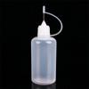 High quality Transparent Plastic Empty Dropper Bottles Squeeze bottle Refillable Bottle Needle Tip