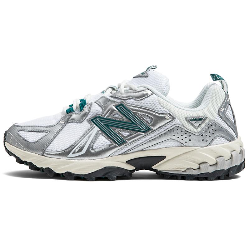 New Balance 610 Серебристые Металлик Зеленые Кроссовки ML610TAE