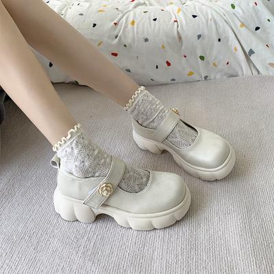 Новая обувь весна/осень мода красивые женские винтажные туфли для девушек и студентов на платформе