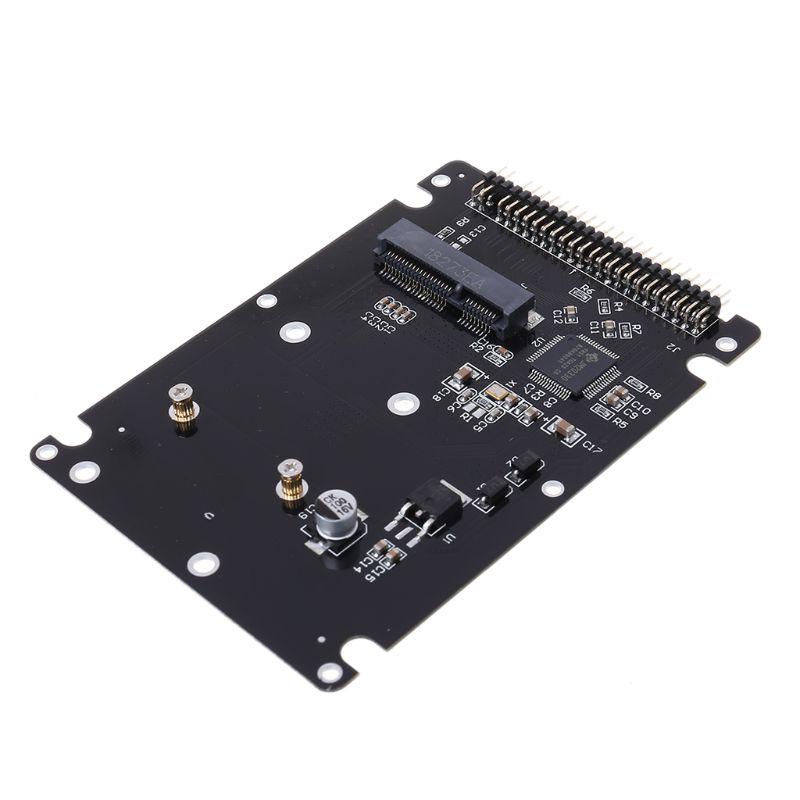 Мини-SATA mSATA SSD с жесткого диска на 44-контактный адаптер IDE с корпусом 2,5-дюймовый жесткий диск