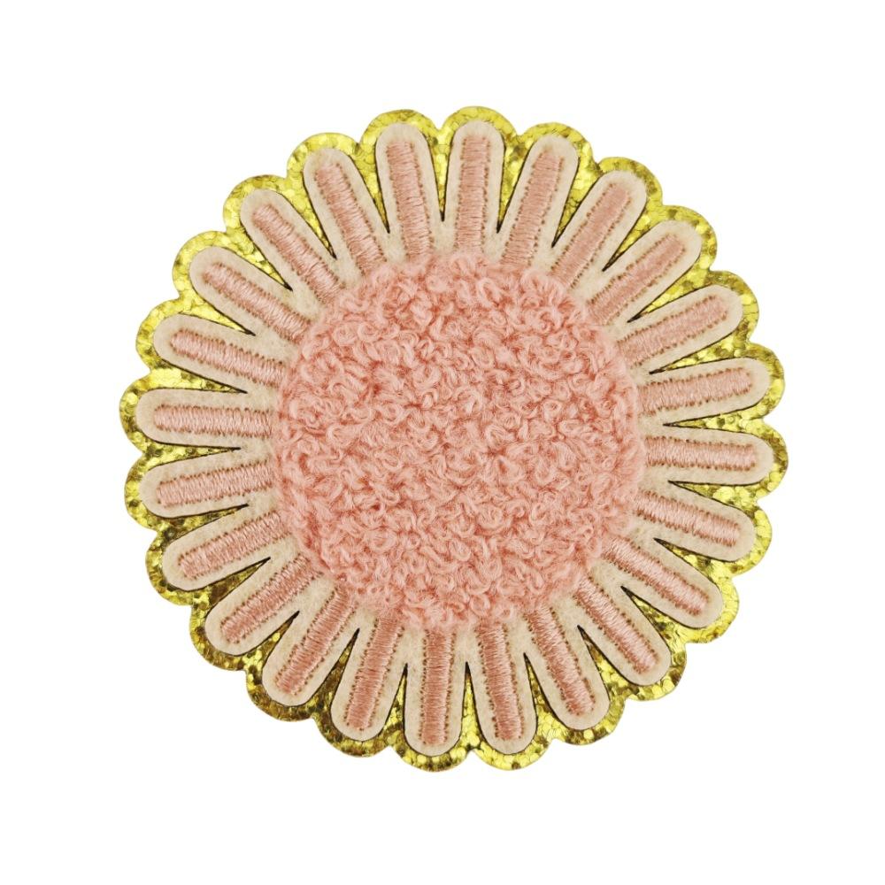 Пномпень Шенье Вышивка Наклейки Богемское Солнце Термонаклейки Аксессуары для одежды Наклейки из грубой ткани