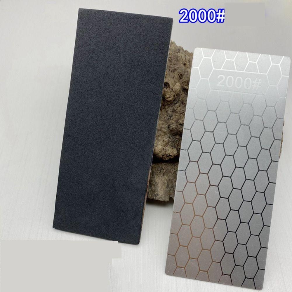 With Anti-skid Base Diamond Sharpening Stones 240-3000 Mesh Honeycomb Surface Plate  Grind