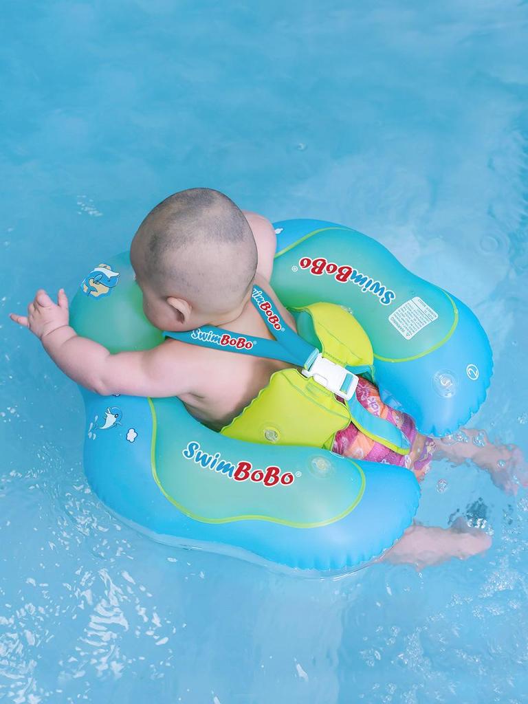 Круг для плавания Swimbobo с козырьком - Эргономичный подмышечный поплавок для младенцев и малышей