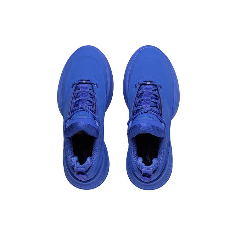 Li Ning CF Tracing Collection Низкие спортивно-повседневные кроссовки Унисекс Ярко-синие AGLS239-4