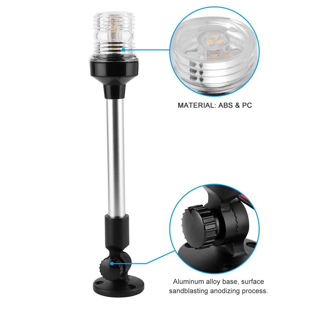 2 морских мили навигационных якорных огня все вокруг 180 градусов белые светодиоды 1224 В