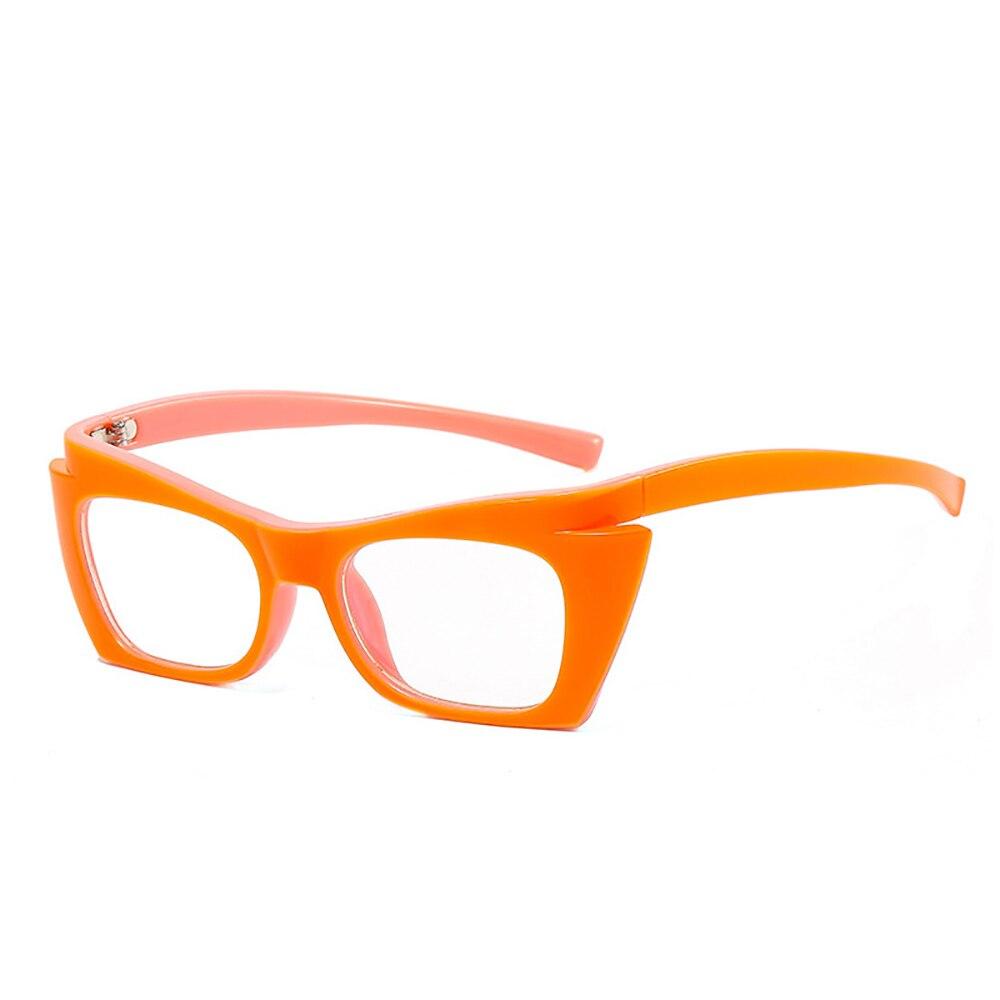 SO & EI, модная красочная оправа для очков «кошачий глаз», женская модная весенняя оправа для очков оранжевого, синего цвета, оптическая мужская оправа для очков