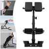150kg/330lbs 5-Level Home Fitness Roman Chair Back Extension Adjustable Bench for Stretching and Training