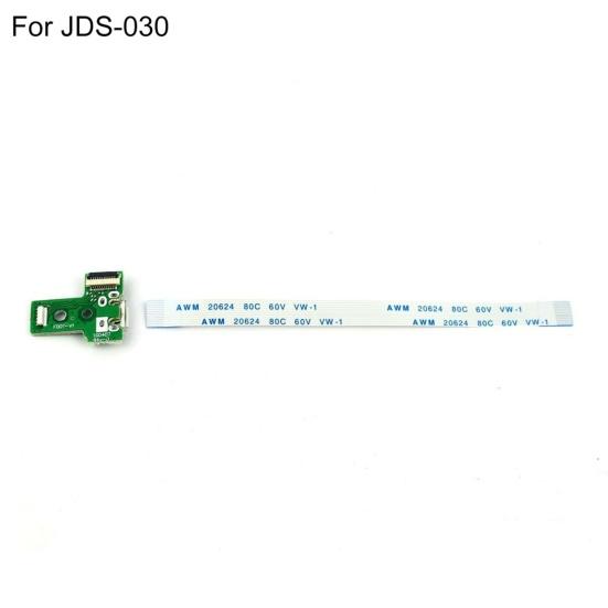 Плата порта зарядки Легкая Точная 12-контактный шлейф Разъем порта USB для зарядки Плата для Sony для PS4 JDS-030/JDS-040/JDS-055