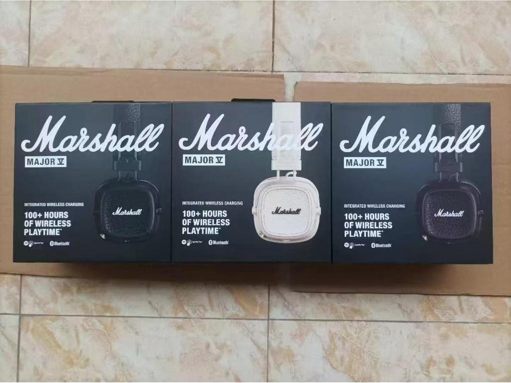 Беспроводные Bluetooth накладные наушники Marshall Major V 5-го поколения