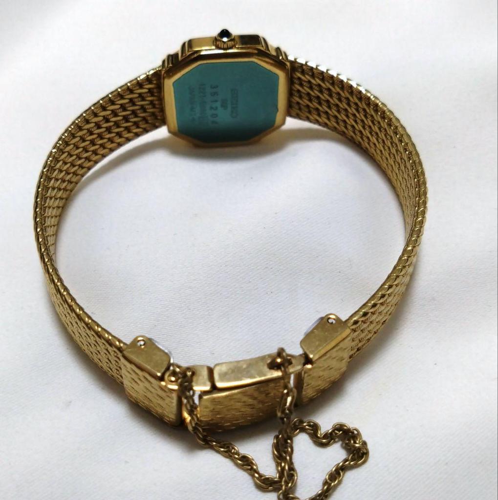 [USED] Extremely Rare SEIKO Exceline with 1 Diamond, Battery Replaced