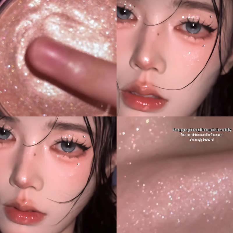 HERORANGE Interwoven Highlighting Cream: Diamond Shimmer, Three-Dimensional Brightening, Under-Eye Contour.