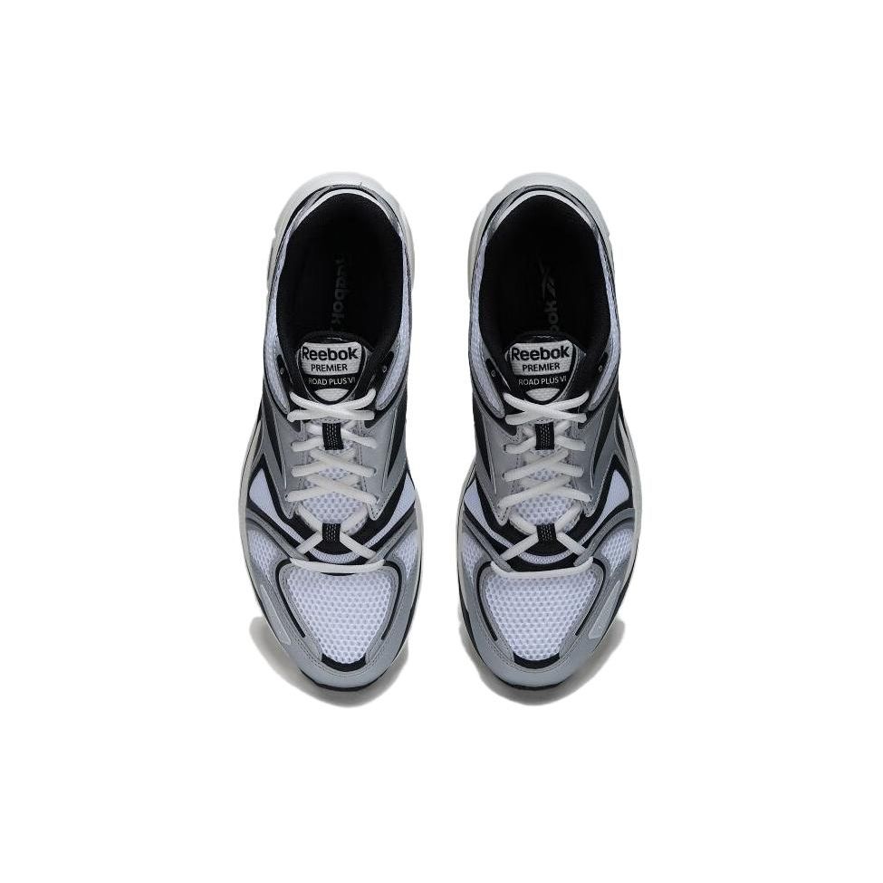 Reebok Кроссовки унисекс Premier Road Plus 6 Silver Metallic Black, Белый Мел 100074712