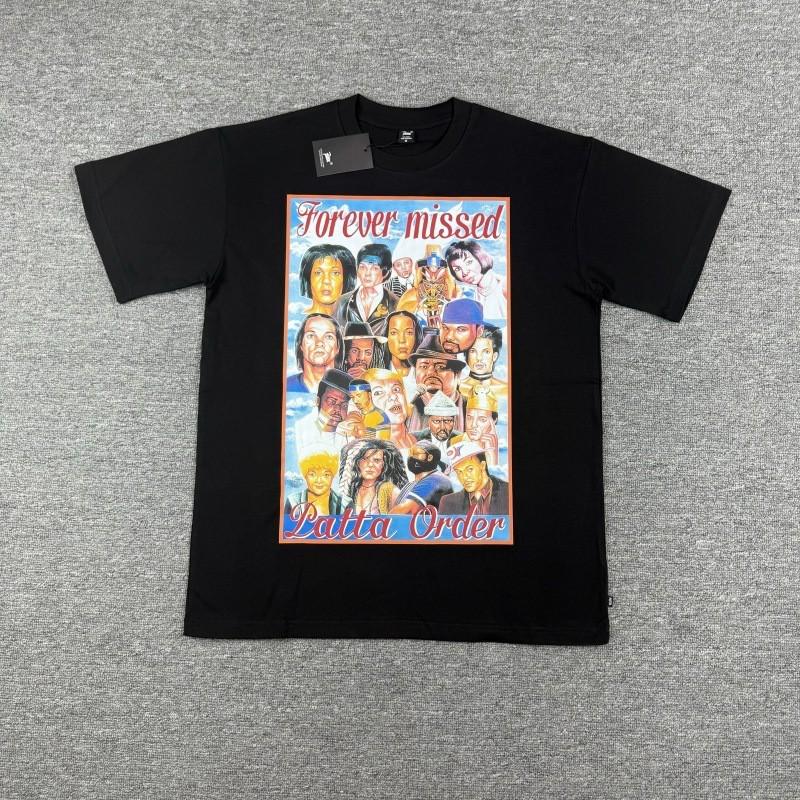 PATTA Streetwear Unisex Loose Fit Cotton Tee With Fun Graphic Print Casual T-Shirt Teens Adults