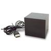 Wooden Cube Morning Alarm Clock Led Display