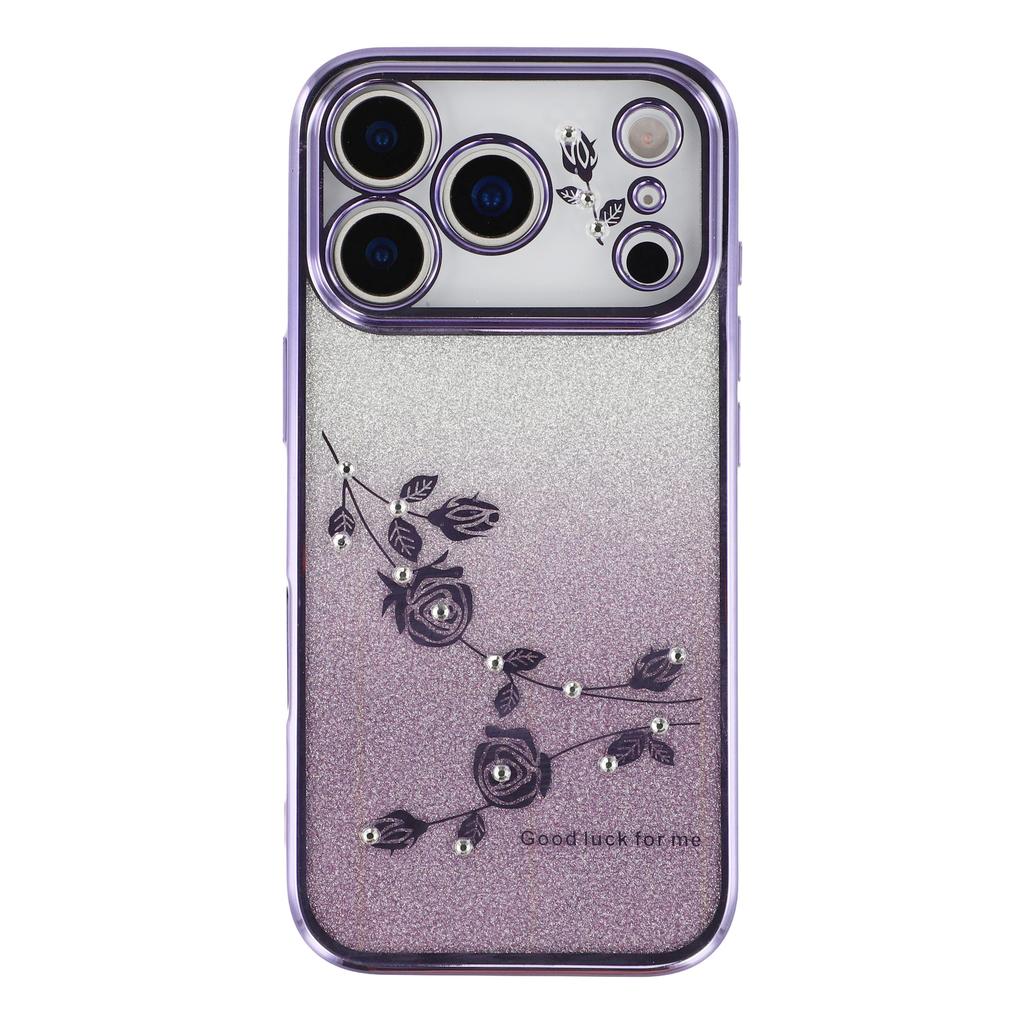 KADEM For iPhone 17 Pro Max Case Flower TPU Flexible Gradient Phone Cover