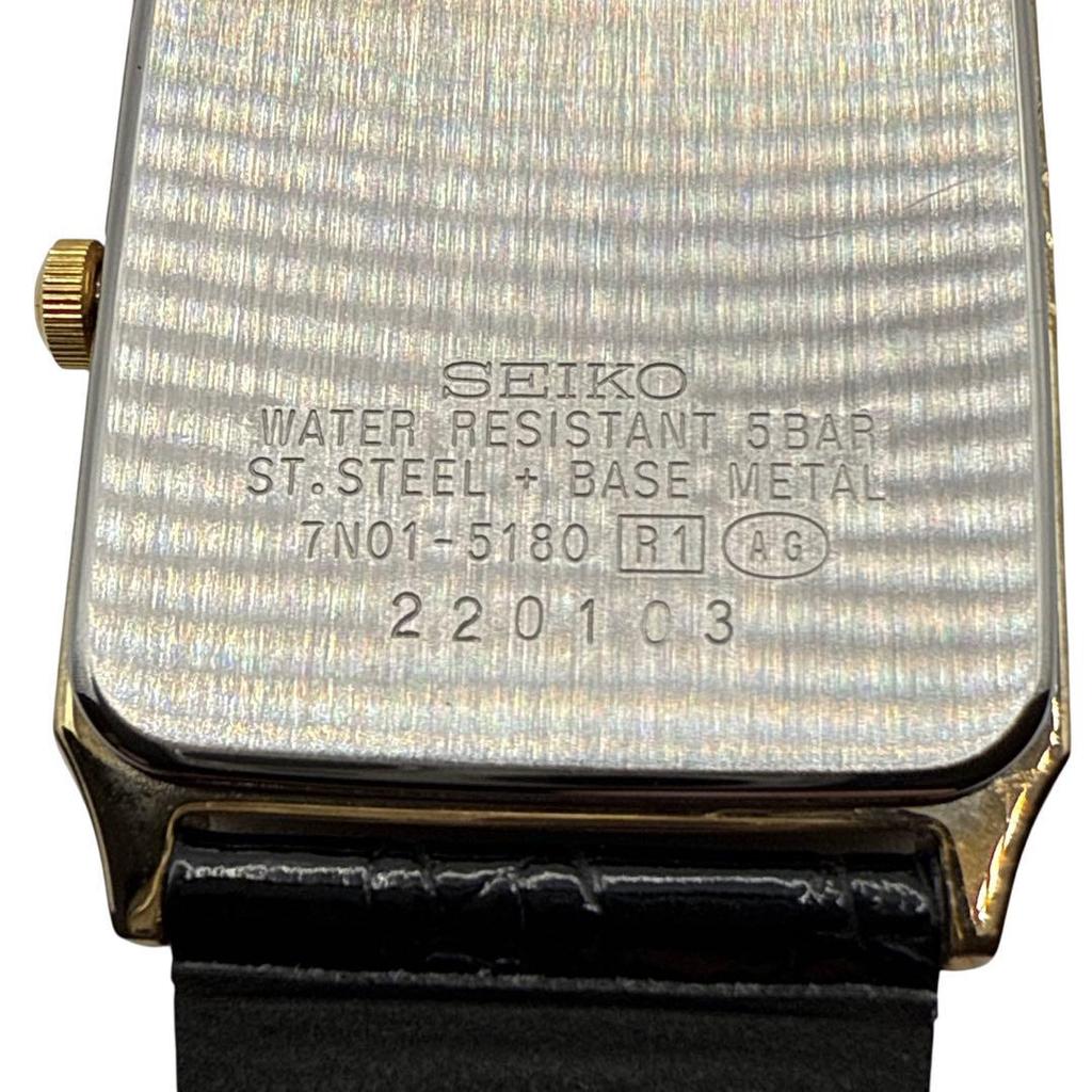 [USED] SEIKO SPIRIT 7N01-5180 Wristwatch, Working Condition