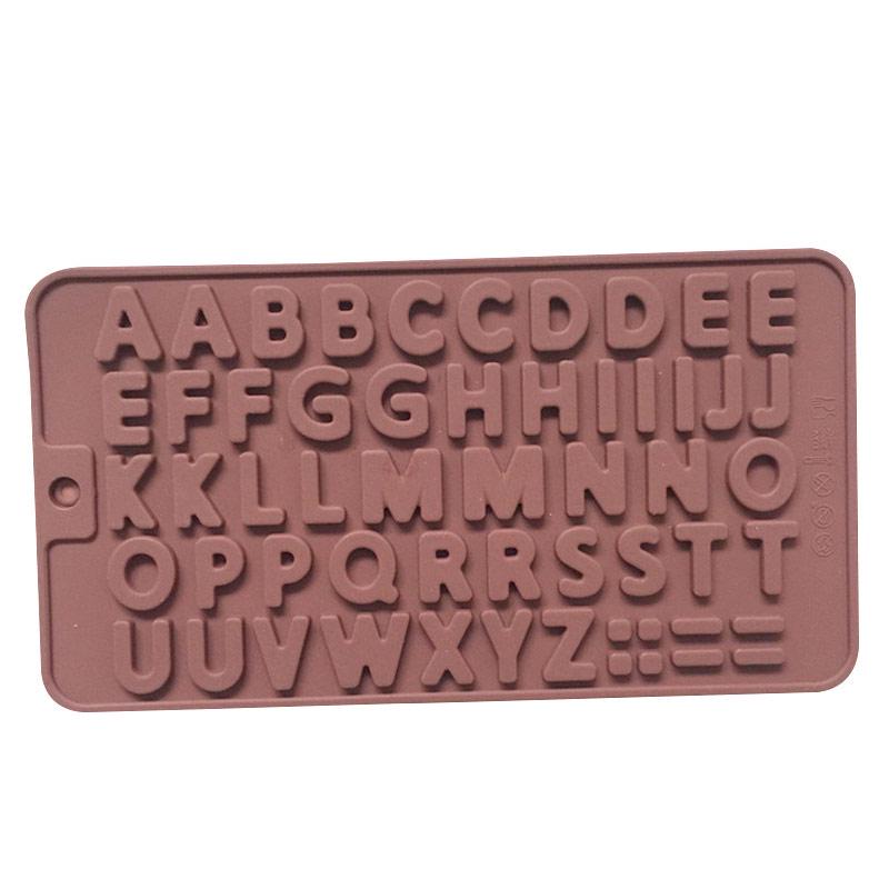 1 шт. силиконовая форма в виде буквы или цифры, форма для шоколада, инструменты для выпечки, украшения торта ARI