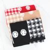 Scarf female love plaid winter couple coffee color warm girlfriend student versatile Korean version scarf female ins wind