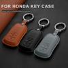 Кожаный чехол-брелок для автомобильного ключа для Honda Honda Accord Civic 10-го поколения Cr-V Hr-V Insight Odyssey Pilot Ridgeline Jazz Jade Fit Freed City