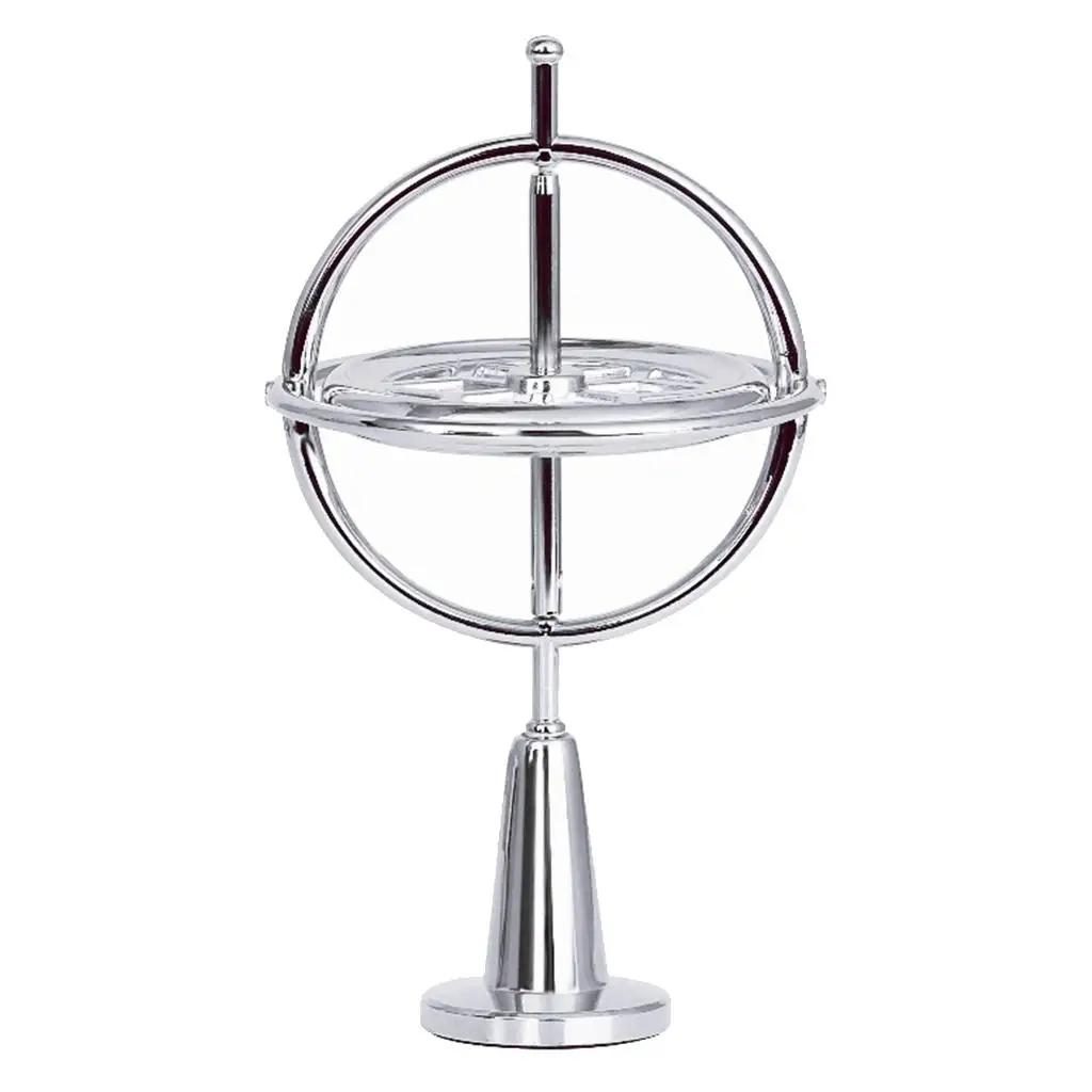 Креативный металлический гироскоп против гравитации, балансир Ньютона, физика, наука, развитие мышления, обучающая игрушка, орнамент, подарок для детей