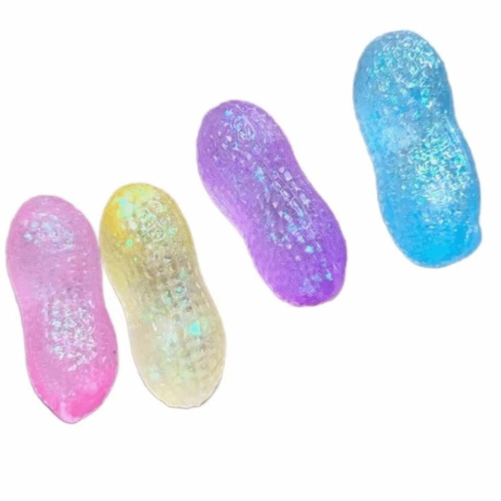 Slow Rising Peanut Fidget Toy Slow Rebound Peanut Squeeze Toys Peanut Squishy Toy Kids Toys