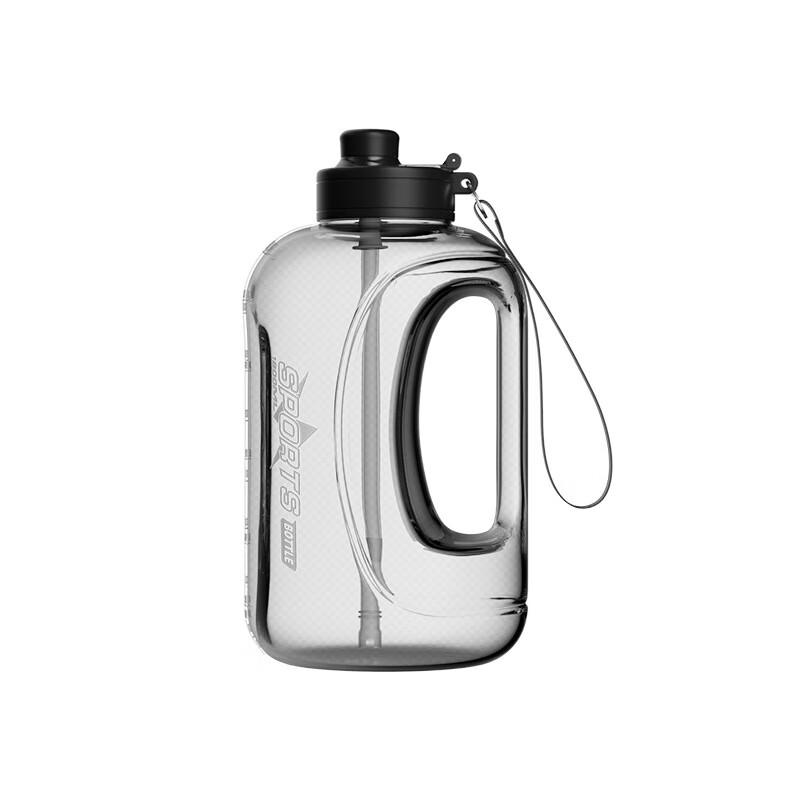Спортивная бутылка для воды Tianyan большого объема из поликарбоната с трубочкой