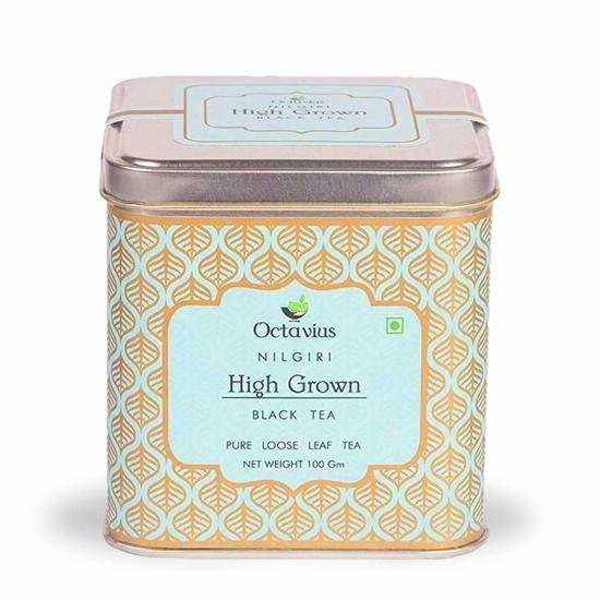 Octavius Nilgiri Highgrown Whole Leaf South Indian Orthodox Black Tea | Среднетелый, мягкий, мягкий вкус | 100 грамм (50 чашек)