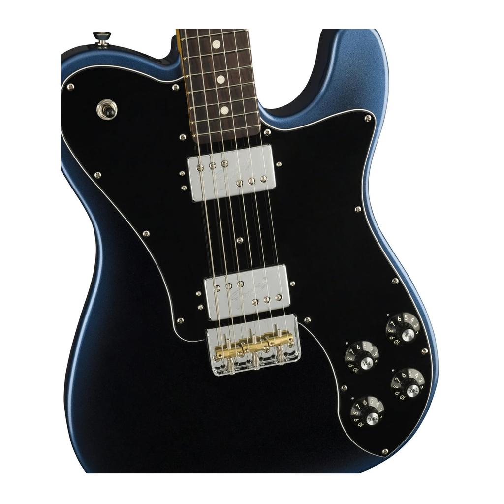 Fender Electric Guitar American Professional II Rosewood Dark Night Telecaster® Deluxe, Fingerboard,