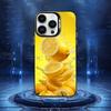 Yellow Fruit lemon Art Phone Case For iPhone 16,15,14,13,12,11,XS,Mini,Pro,MAX Black Matte Shockproof Cover