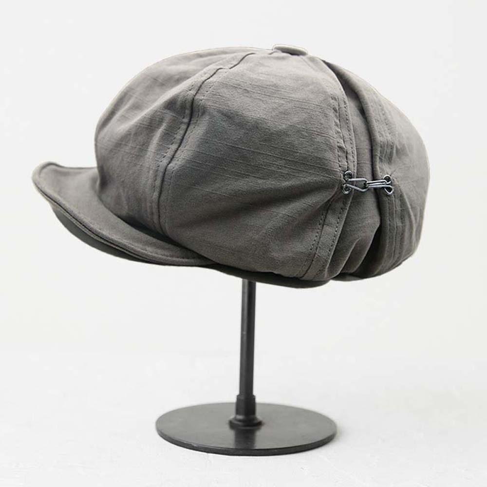 Asymmetric Cloud Beret Cap Street Style Women Artist Hat Simple Retro Octagonal Hat School