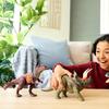 Mattel Мир Юрского периода и Рычащая фигурка динозавра Метриакантозавр для детей Длина 32 см Возраст от 4 лет Коричневый JKL83 Световые эффекты - Прибл.. - - -