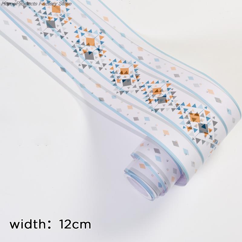 10M ПВХ водонепроницаемый пояс самоклеящийся плинтус поясной линии обои декор гостиной виниловые настенные наклейки на стену