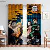 Аниме мультфильм японские комиксы принтованные шторы подходят для спальни гостиной общежития кабинета декоративные шторы 2 шт.