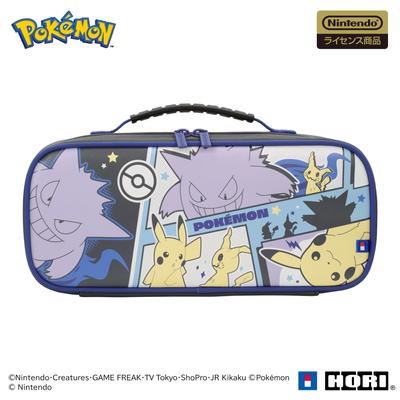 Лицензированный средний мешочек Pokemon для Nintendo Switch Pikachu Gengar с Mimikyu Switch [продукт Nintendo] и [совместимый с Nintendo]