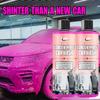 1:100 High Concentration Pink Foamy Car Wax - Neutral pH Value, Safe Paint Surface Formula, Suitable for All Vehicle Models