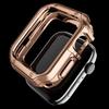 Защитный чехол из ТПУ для Apple Watch iWatch 7 - Металлизированная текстура с гальваническим покрытием, Ударопрочный, Подходит для серий 2-7