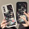 JT61 Красивые Цветы Стрекозы Redmi Note 15 Pro Huawei Honor Realme Infinix Tecno itel Motorola Google Все Модели Ангельские Глаза Мягкий ТПУ Чехол для Телефона