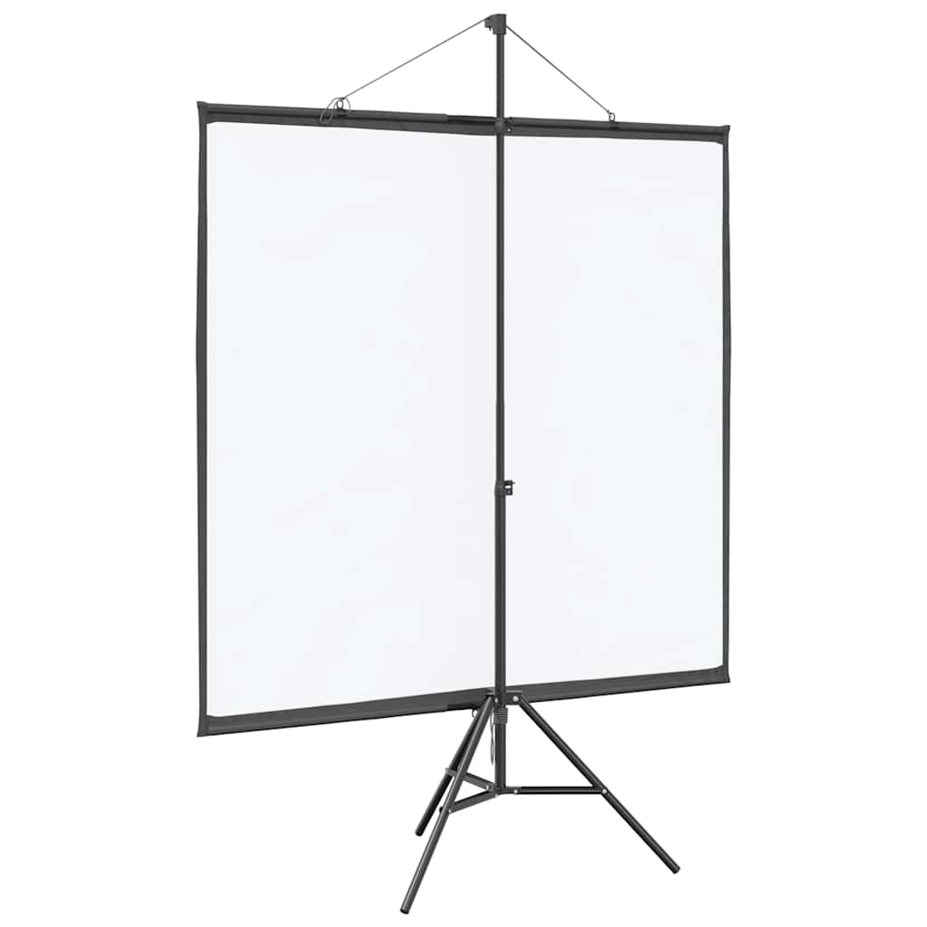 Projector Screen with Tripod 81 inch 1:1 Aspect Ratio