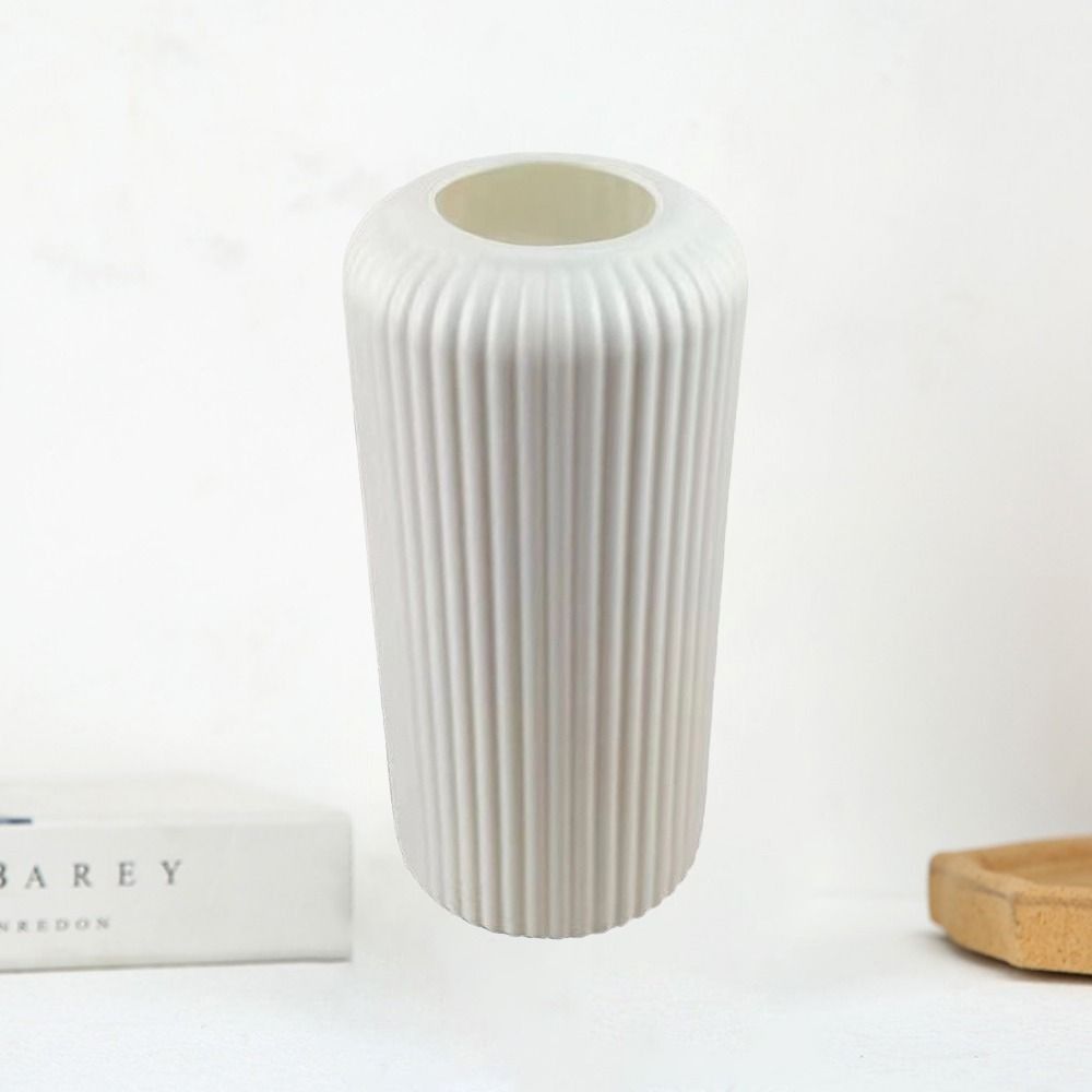 Light Capacity Hydroponic Vase Ornaments Flower Art Plastic Vase Nordic Vase Ornaments Table