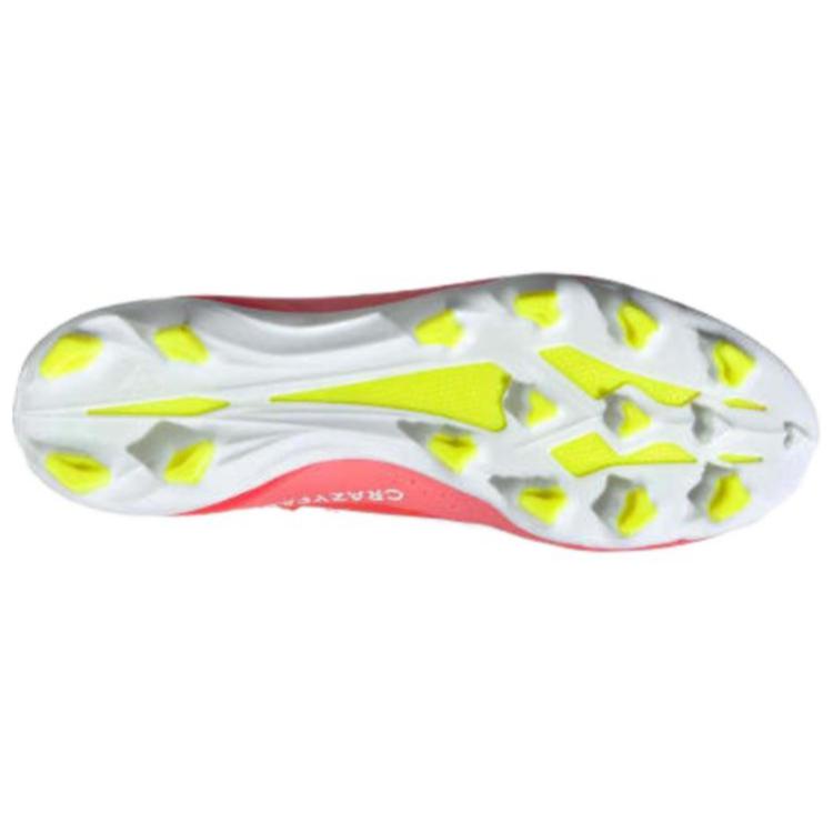 Adidas X Crazyfast League Искусственный газон Нескользящие Прочные Футбольные Бутсы Мужские Футбольные Бутсы Красные Белые IF0697