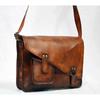 New Large Men's Leather Messenger Vintage Satchel Laptop Shoulder Bag Briefcase