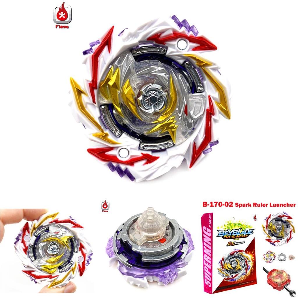 Суперкороль Beyblade Burst B170 02 Бездный Диаболос 5 Слияние 1с Искровой Запускатель