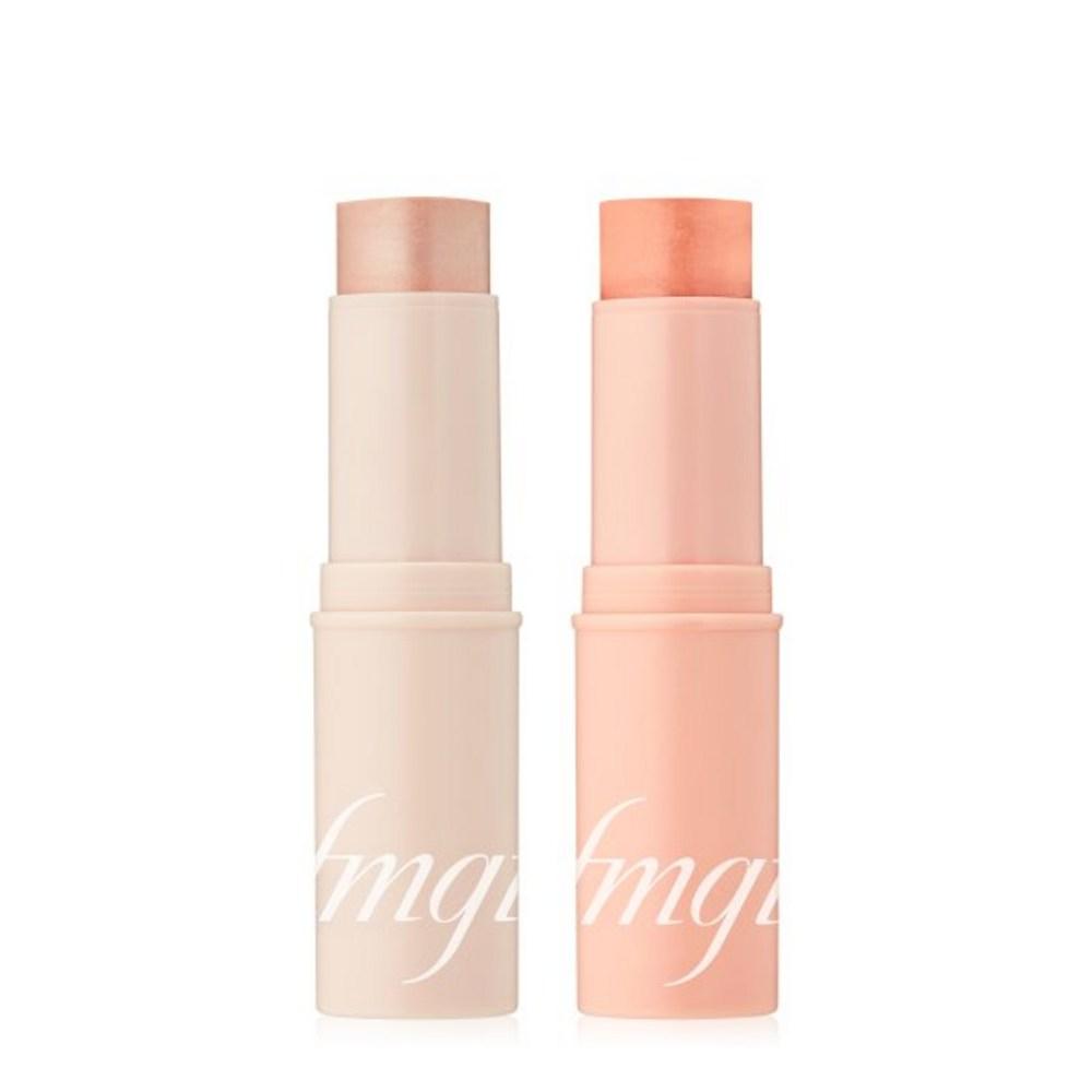 THE FACE SHOP Veil Glow Stick Highlighter 10 г 2 цвета, 01 натуральный