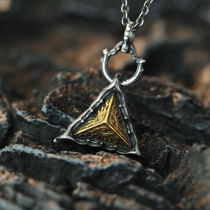 Ожерелье 'глаз Гора' Высококачественный Ретро Мужской Ювелирный Кулон