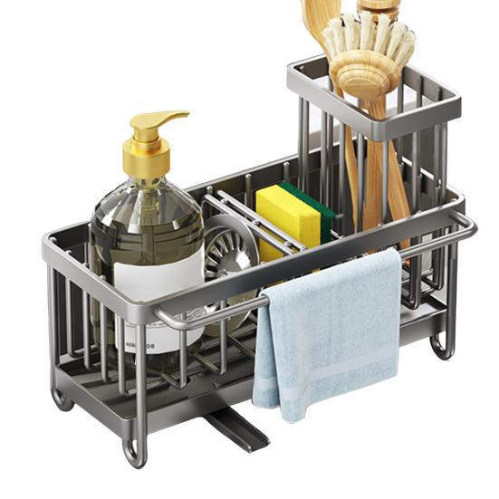 Кухонная столешница для мойки, держатель для губки, нержавеющая, устойчивая к коррозии, губка для мытья посуды