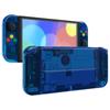 Not the Main Unit Clear Material Back Plate for eXtremeRate Switch OLED PC Switch Back Switch Compatible with Switch OLED Joycon Handheld Controller