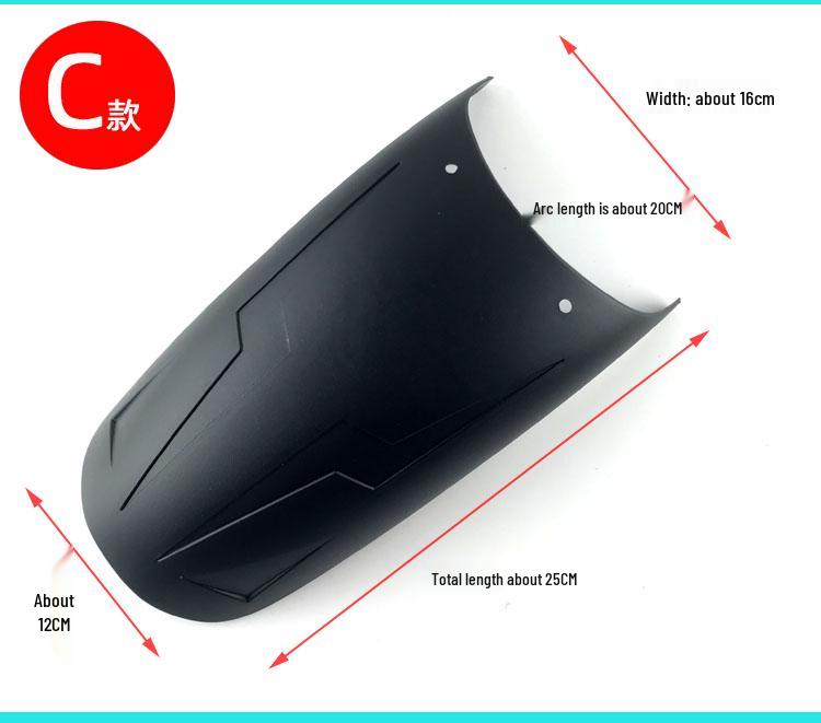 Переднее крыло CFMOTO 2025: Универсальное удлиненное заднее крыло-брызговик для электромотоциклов