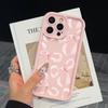 Чехол для телефона в стиле Ins, розовый с узором из бантов, для For Iphone 16 1 14 13 12 11 PRO MAX 16e Mini XR XS Max 8 Plus, креативный силиконовый мягкий чехол