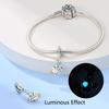 Luminous Astronaut Moon Planet Pendant Beads Diy Jewelry Accessories Bracelet Plated Style
